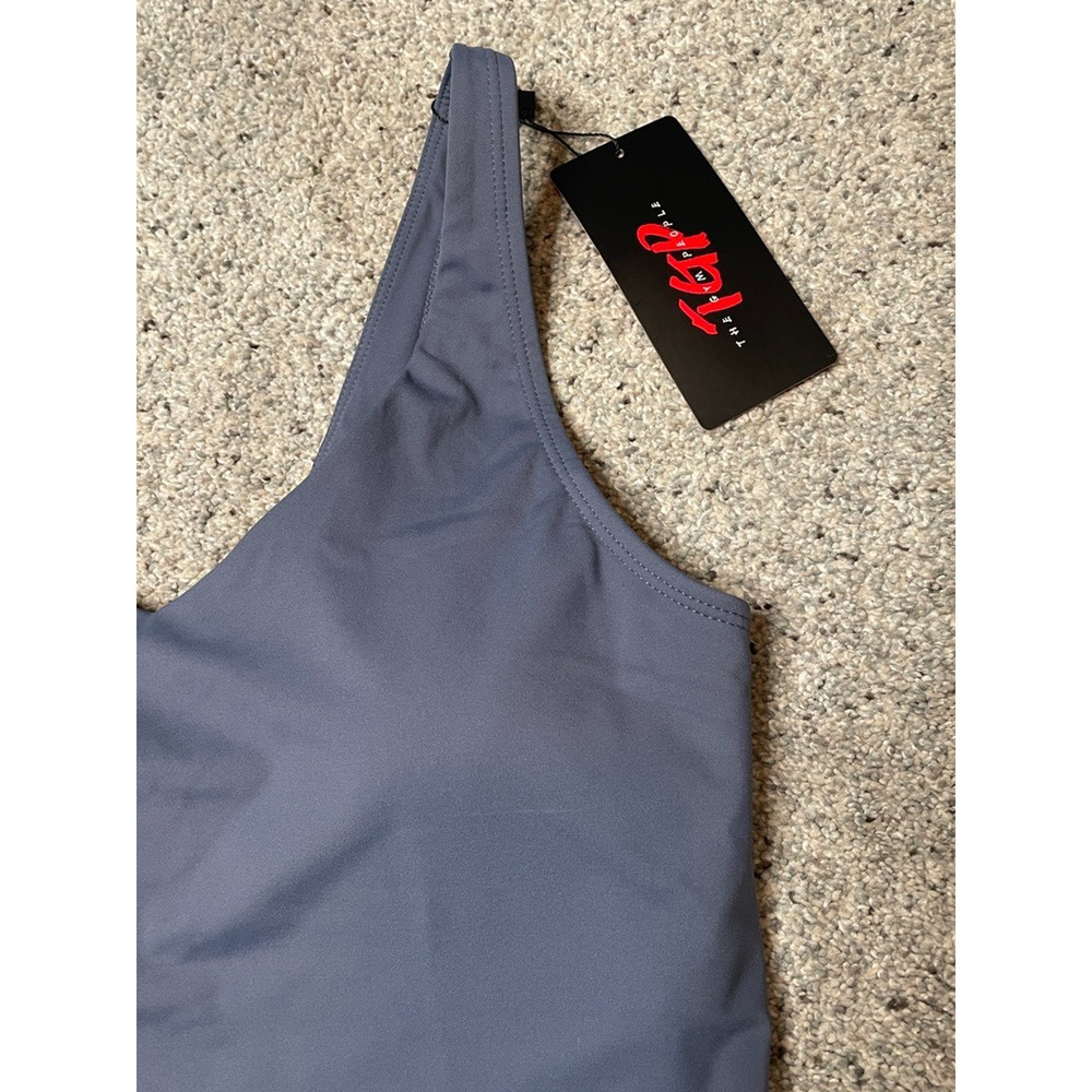 NWT The Gym People Sports Bra Women's M Wireless Pull On Tank Gym Active Yoga - Picture 2 of 7